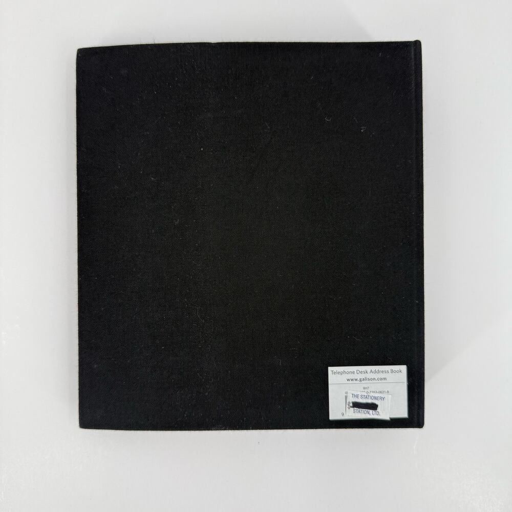 Galison New York Address Book and 3 Packs of Refill Pages Black Telephone Desk - Picture 5 of 7